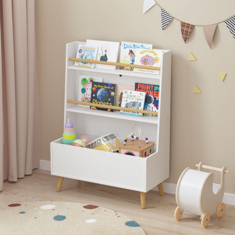 Kids Bookshelf Toy Storage Cabinet