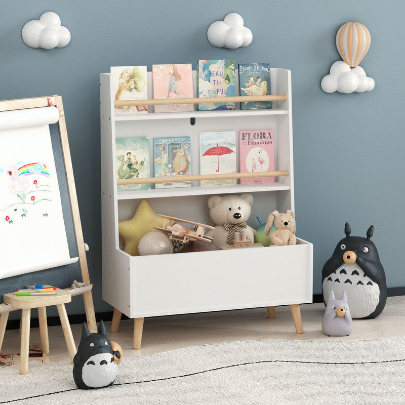 Kids Bookshelf Toy Storage Cabinet