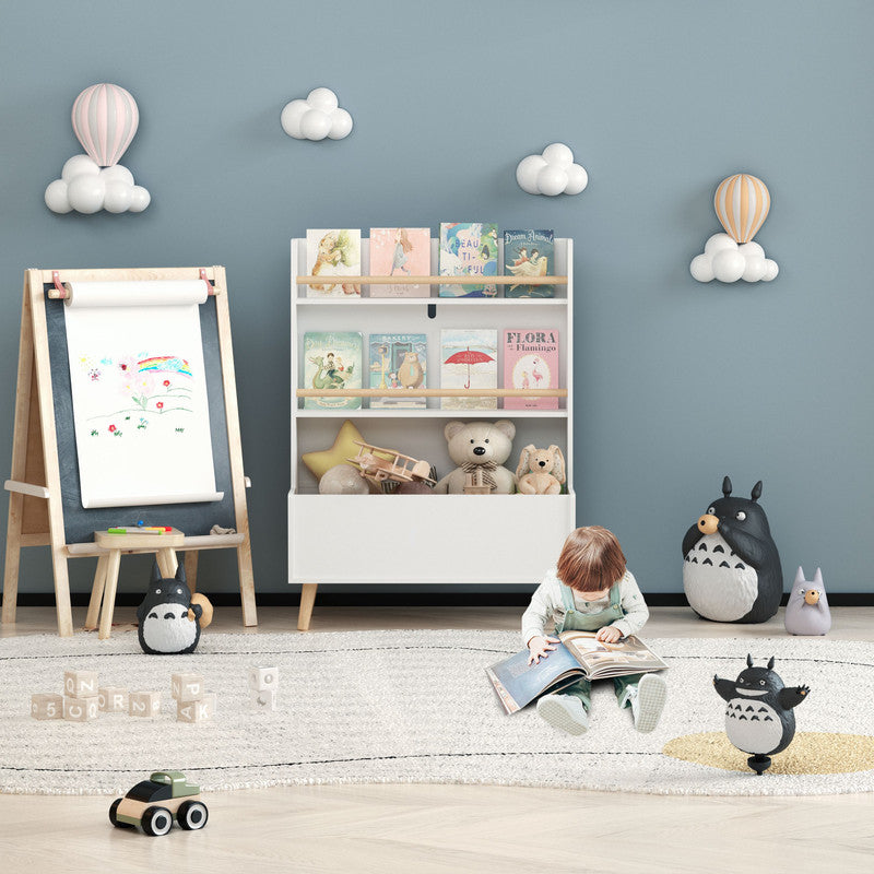 Kids Bookshelf Toy Storage Cabinet