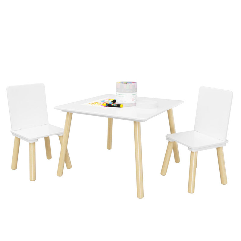 3 Pieces Toddler Table and Chair Set