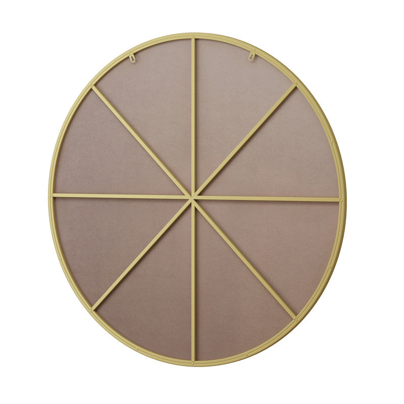 Wall Mirror Gold Circular Mirror Metal Framed Mirror