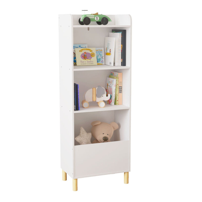 Kids 4-Tier Bookcase Children's Book Display
