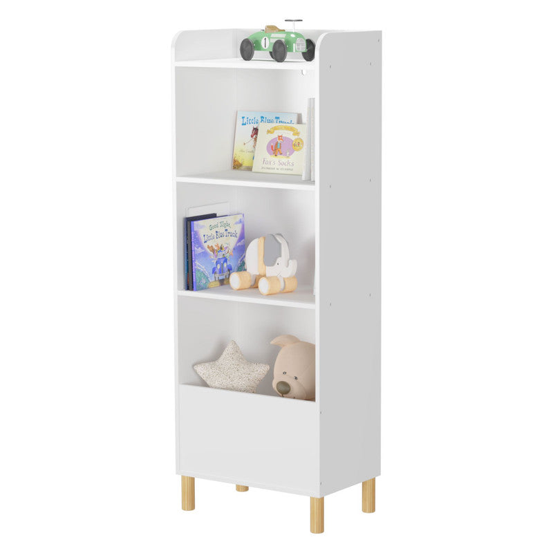 Kids 4-Tier Bookcase Children's Book Display