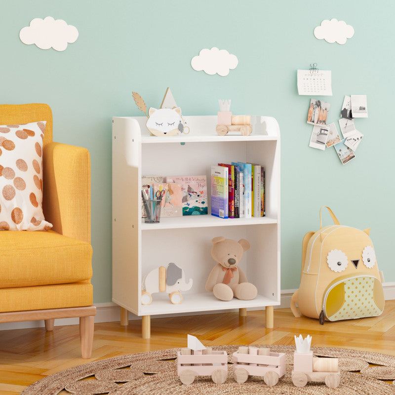 Kids 3-Tier Bookcase Children's Book Display