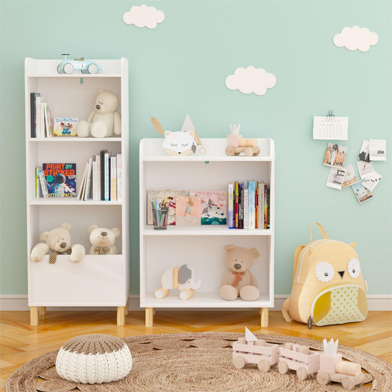 Kids 3-Tier Bookcase Children's Book Display