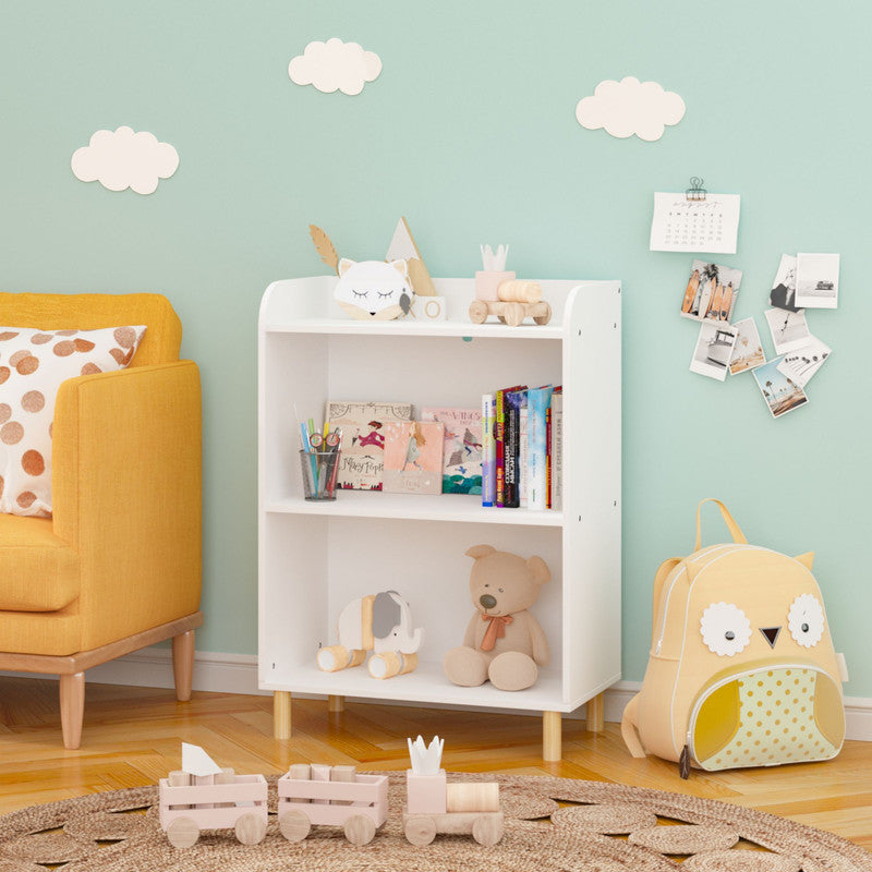 Kids 3-Tier Bookcase Children's Book Display