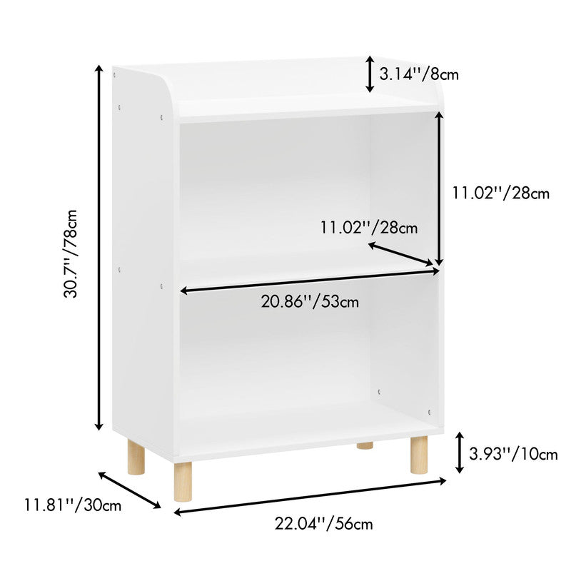 Kids 3-Tier Bookcase Children's Book Display
