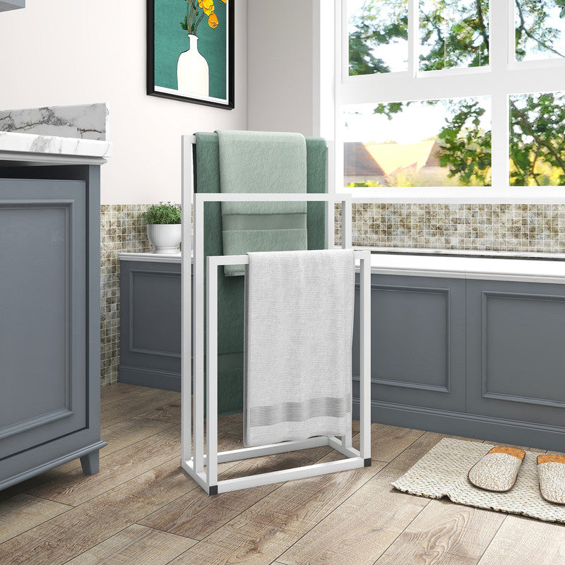 Metal Freestanding Towel Rack 3 Tiers Hand Towel Holder