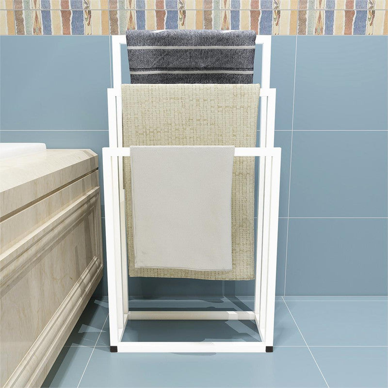 Metal Freestanding Towel Rack 3 Tiers Hand Towel Holder