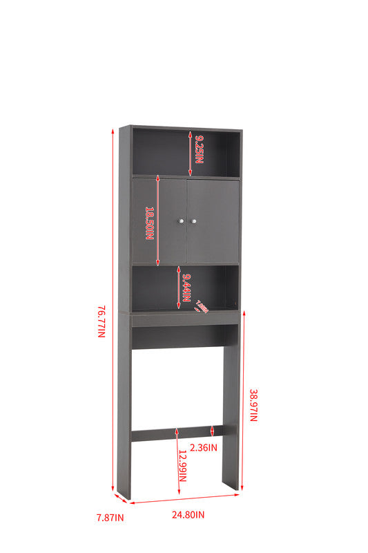 Toilet Storage Cabinet Bathroom Shelf