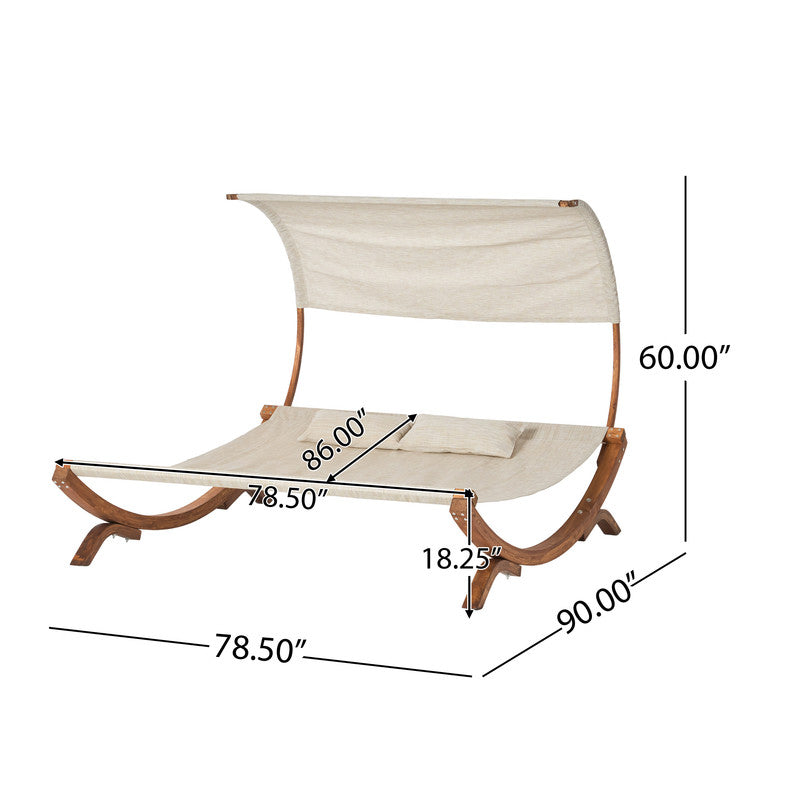 Sanuan Sunbed W/Canopy