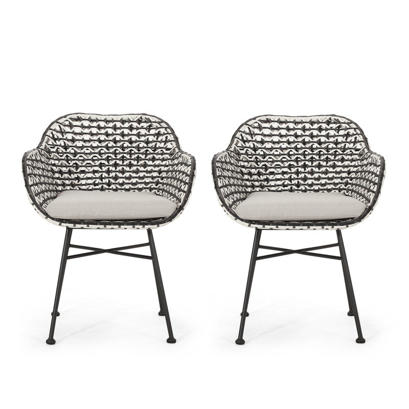 Set of 2 Herier Woven Chair