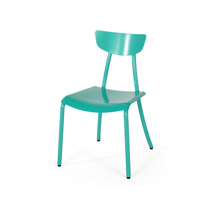 Outdoor Bistro Set Two Chairs and One Table