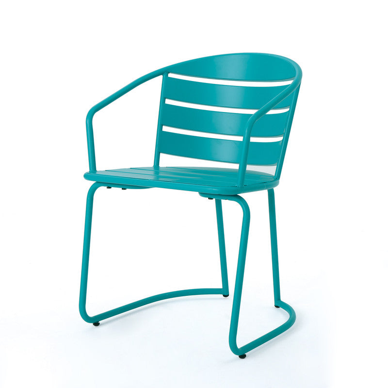 Sanamo Outdoor Bistro Set Two Chairs and One Oval Table