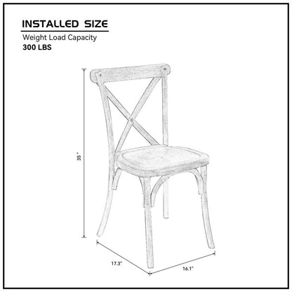 4 Pack Resin Back Chair