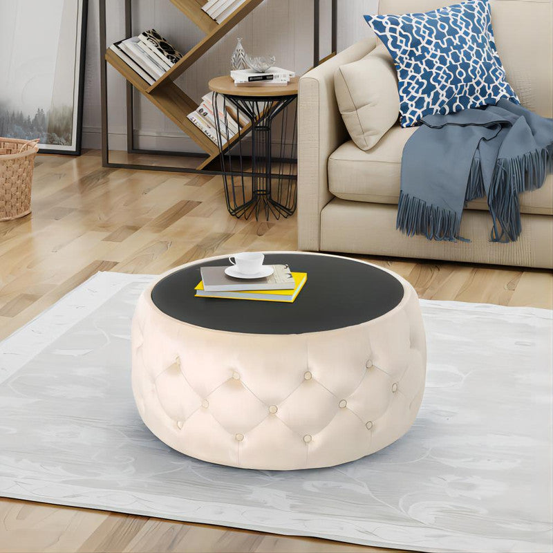 [Ship to Canada Only] Velvet Ottoman