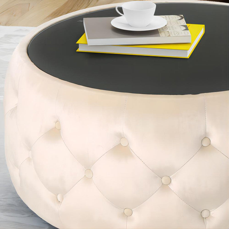 [Ship to Canada Only] Velvet Ottoman