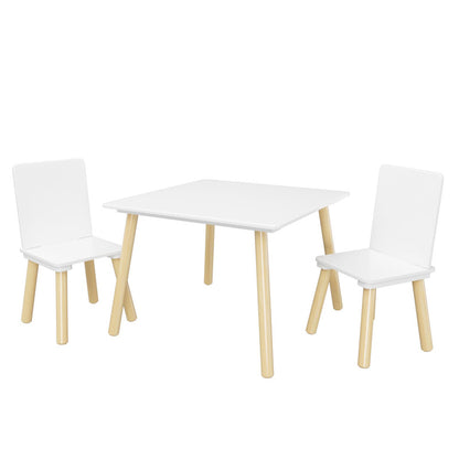 3 Pieces Toddler Table and Chair Set