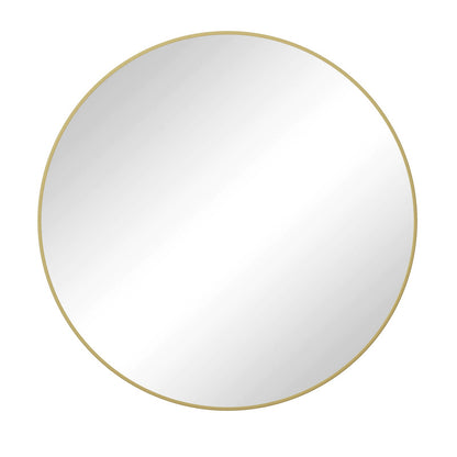 Wall Mirror Gold Circular Mirror Metal Framed Mirror
