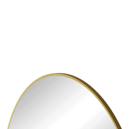 Wall Mirror Gold Circular Mirror Metal Framed Mirror