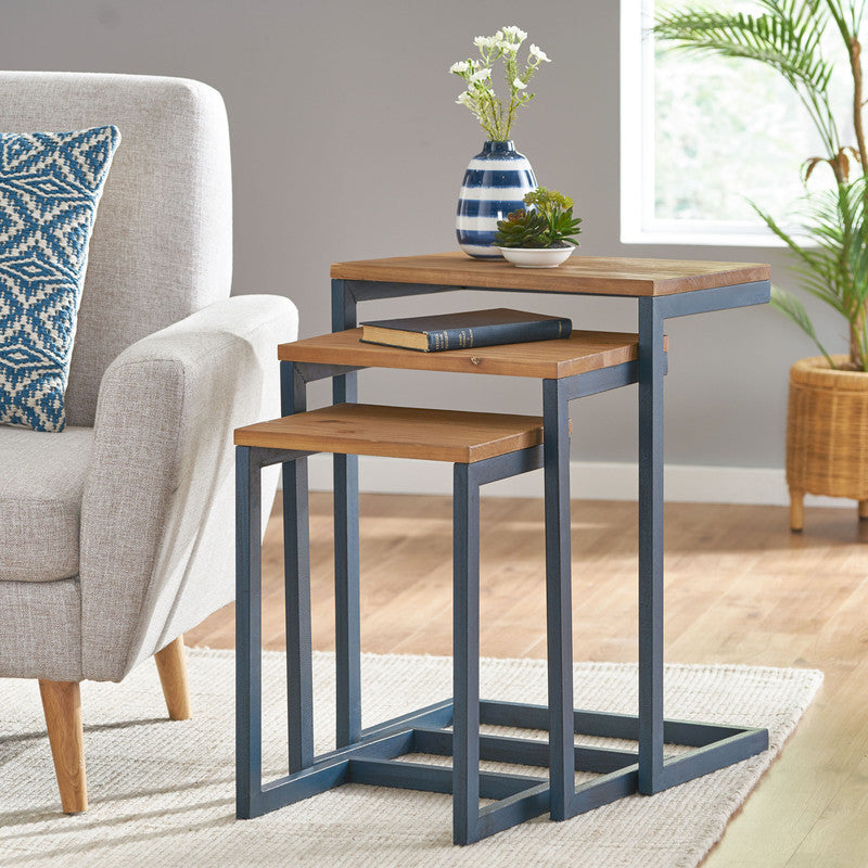 [Ship to Canada Only] Firwood Nesting Tables (Set of 3)