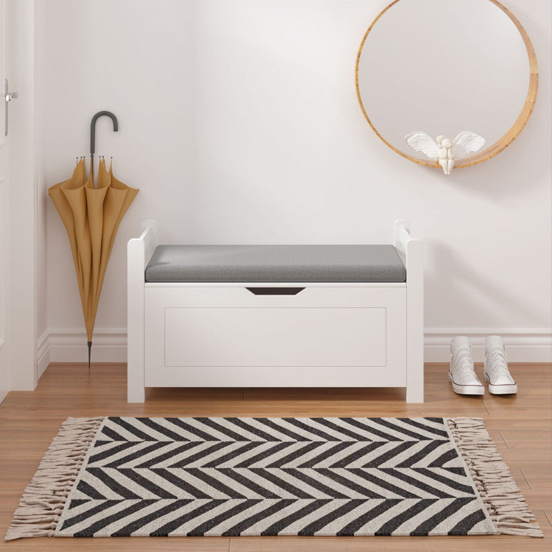 Kids Toy Box Chest with Cushion Seat Bench