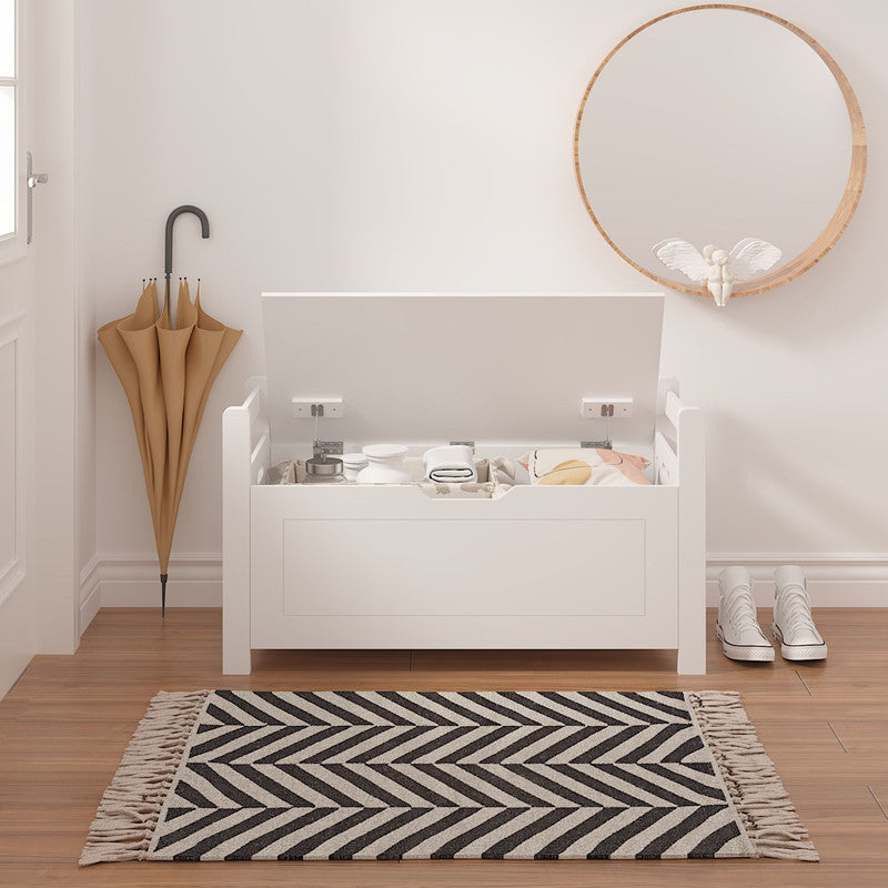 Kids Toy Box Chest with Cushion Seat Bench