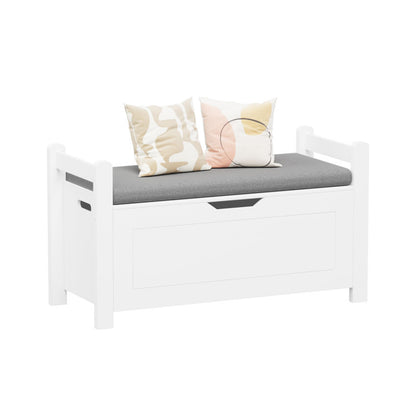 Kids Toy Box Chest with Cushion Seat Bench