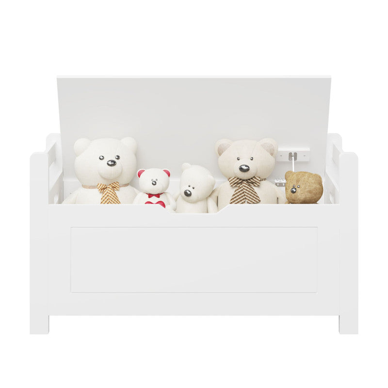 Kids Toy Box Chest with Cushion Seat Bench