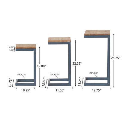 [Ship to Canada Only] Firwood Nesting Tables (Set of 3)