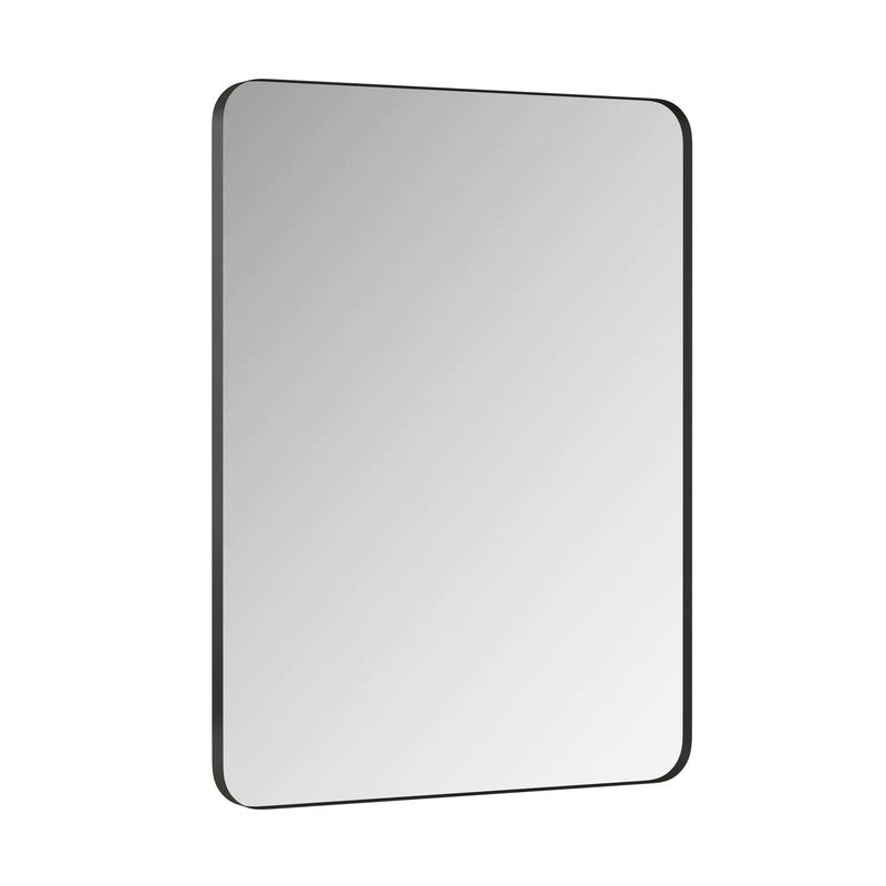 Wall Mirror Black Rectangular Mirror Metal Framed Mirror Vanity Mirror