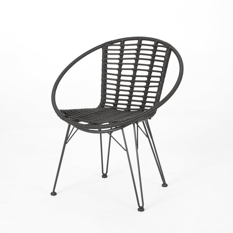 Set of 2 Outdoor Dining Chairs