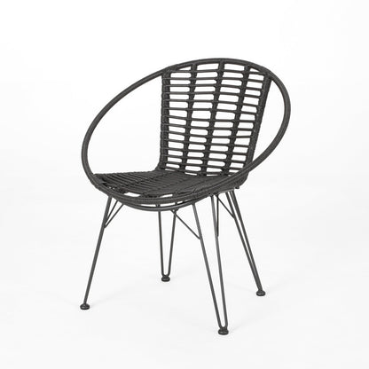 Set of 2 Outdoor Dining Chairs