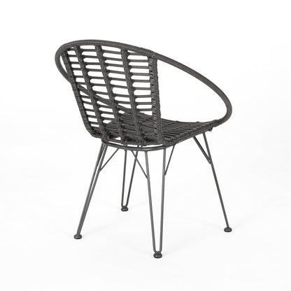 Set of 2 Outdoor Dining Chairs
