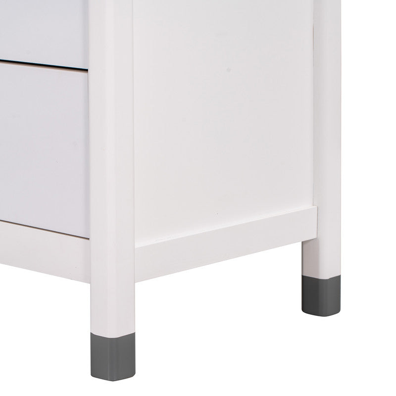 Wooden Storage Dresser with 6 Drawers, Storage Cabinet for Kids Bedroom
