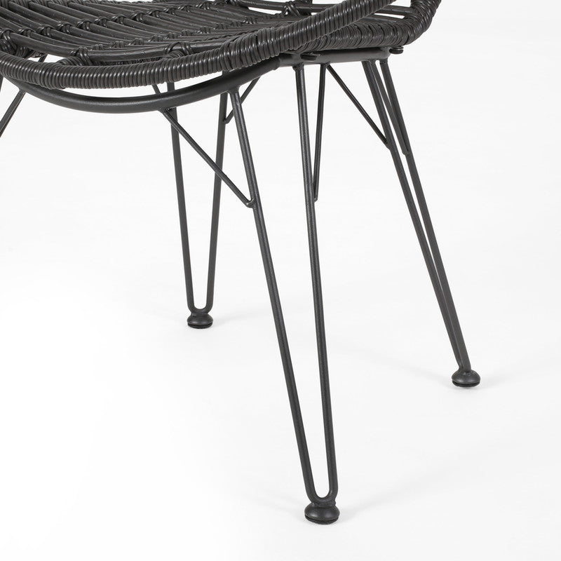 Set of 2 Outdoor Dining Chairs