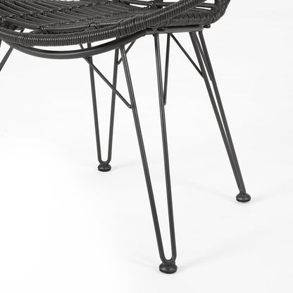Set of 2 Outdoor Dining Chairs