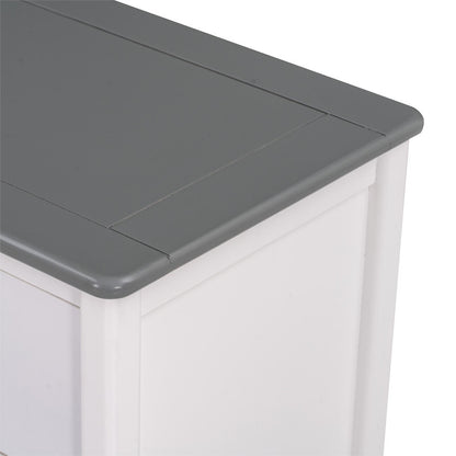 Wooden Storage Dresser with 6 Drawers, Storage Cabinet for Kids Bedroom