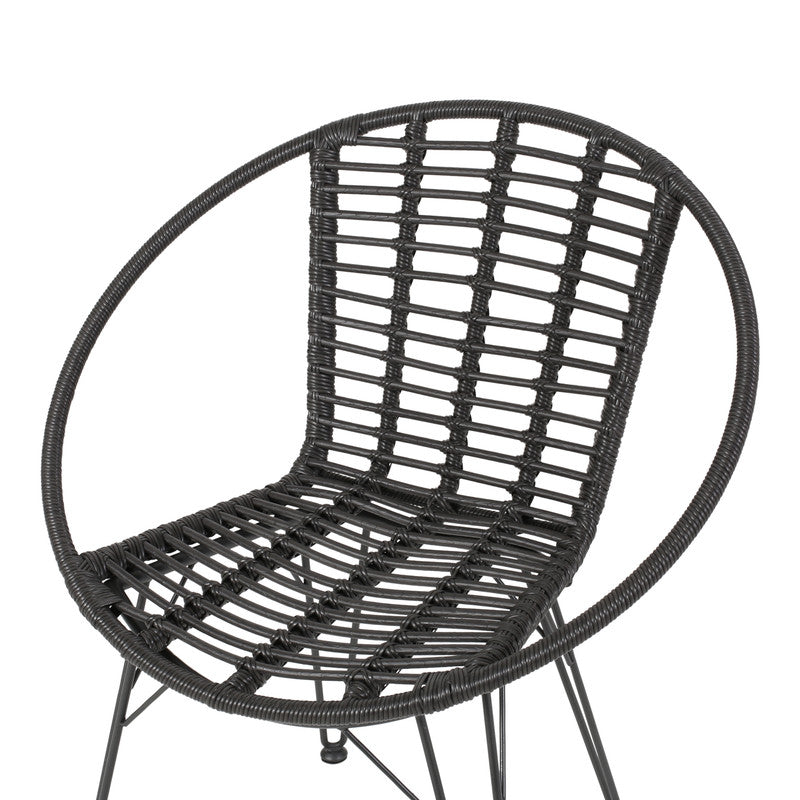 Set of 2 Outdoor Dining Chairs