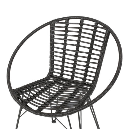 Set of 2 Outdoor Dining Chairs