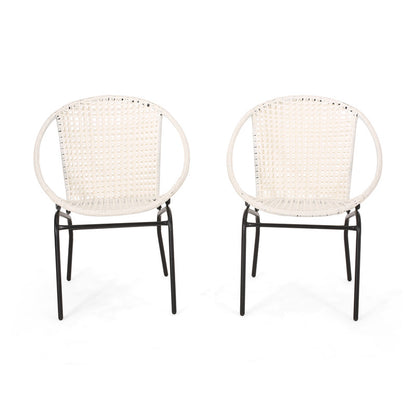 Set of 2 Javia Outdoor Wicker Chair