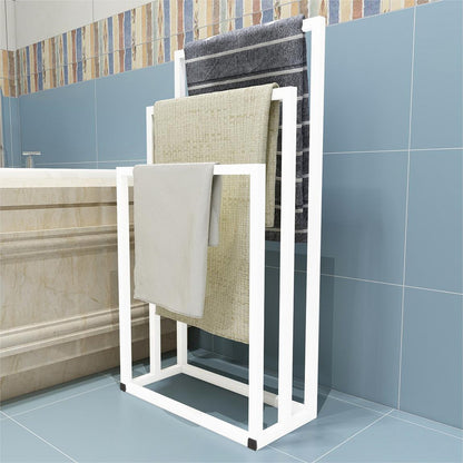 Metal Freestanding Towel Rack 3 Tiers Hand Towel Holder