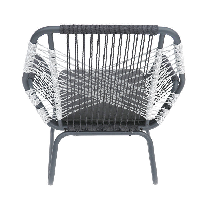 Set of 2 Idaho Woven Rope Chair