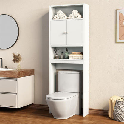 Toilet Storage Cabinet Bathroom Shelf