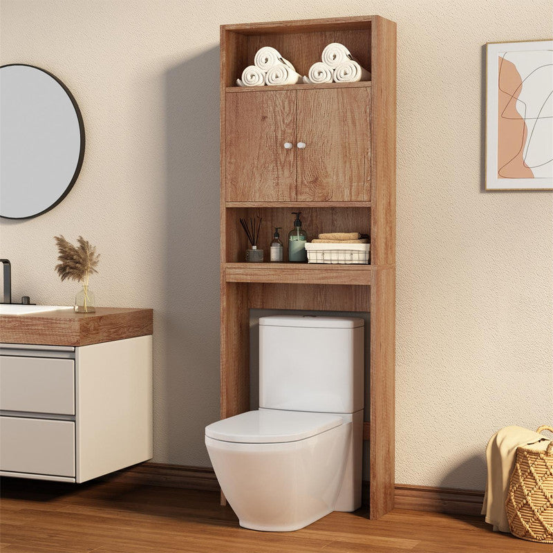 Toilet Storage Cabinet Bathroom Shelf
