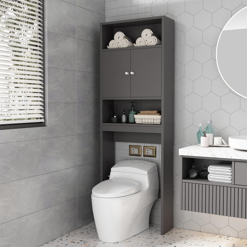 Toilet Storage Cabinet Bathroom Shelf