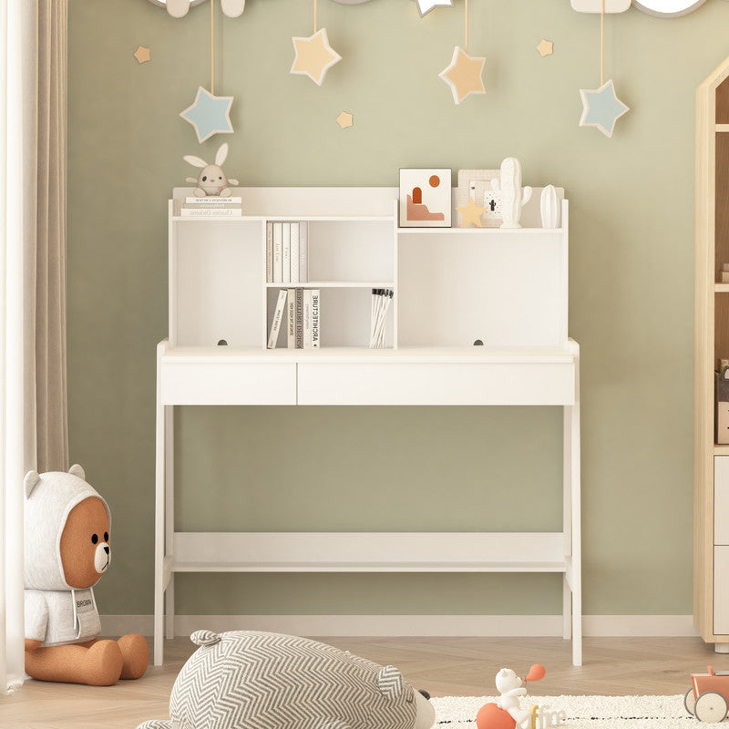 Solid Wood Kids Desk and Chair Set