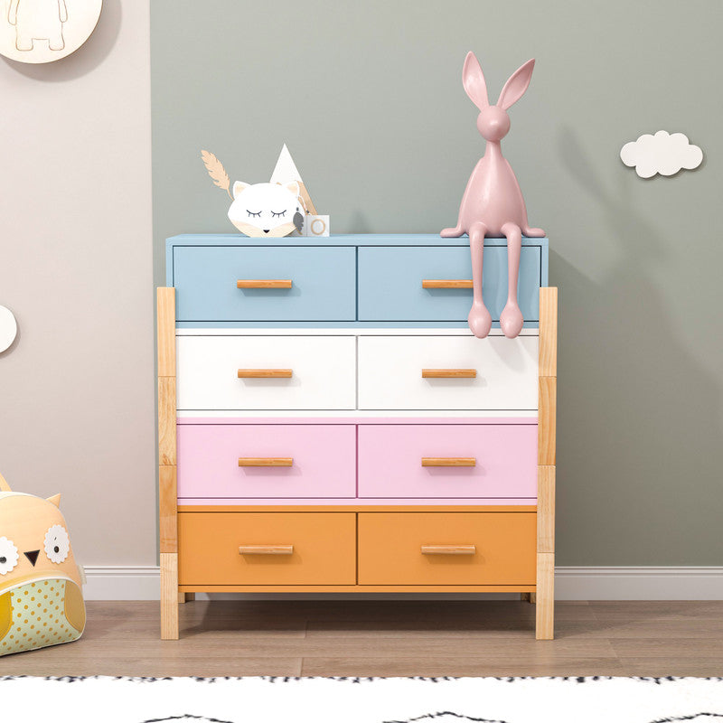 Colorful Free Combination Cabinet Dresser Storge Cabinet