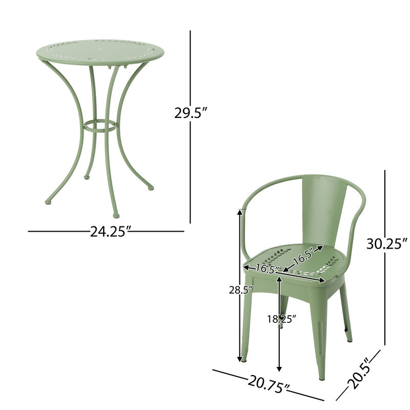 Set of 3 Lourde Table and Chairs
