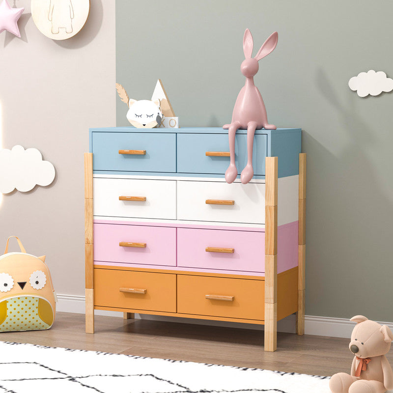 Colorful Free Combination Cabinet Dresser Storge Cabinet
